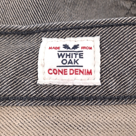 Levi's Original 501 Men's Jeans Black White Button Fly - Sz 46x32 (Meas 44x32) - Picture 8 of 10